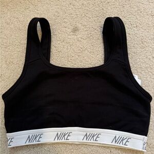 Nike Black and White Sports Bra